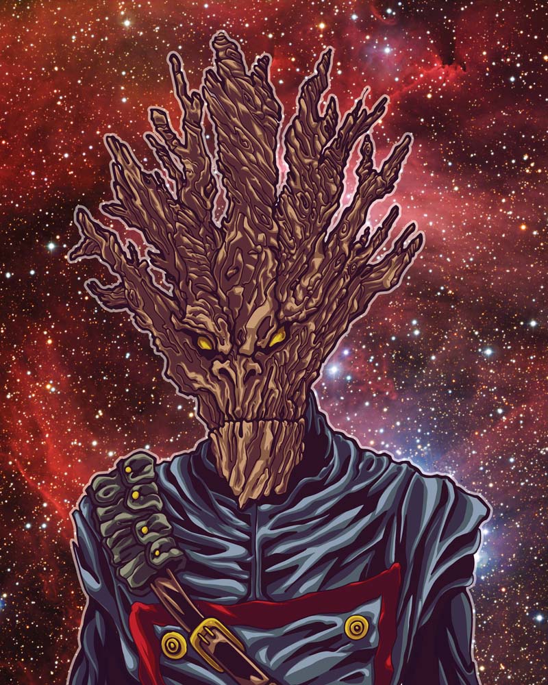 I Am Groot excessive color