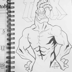 INKtober Day 3 The Tick