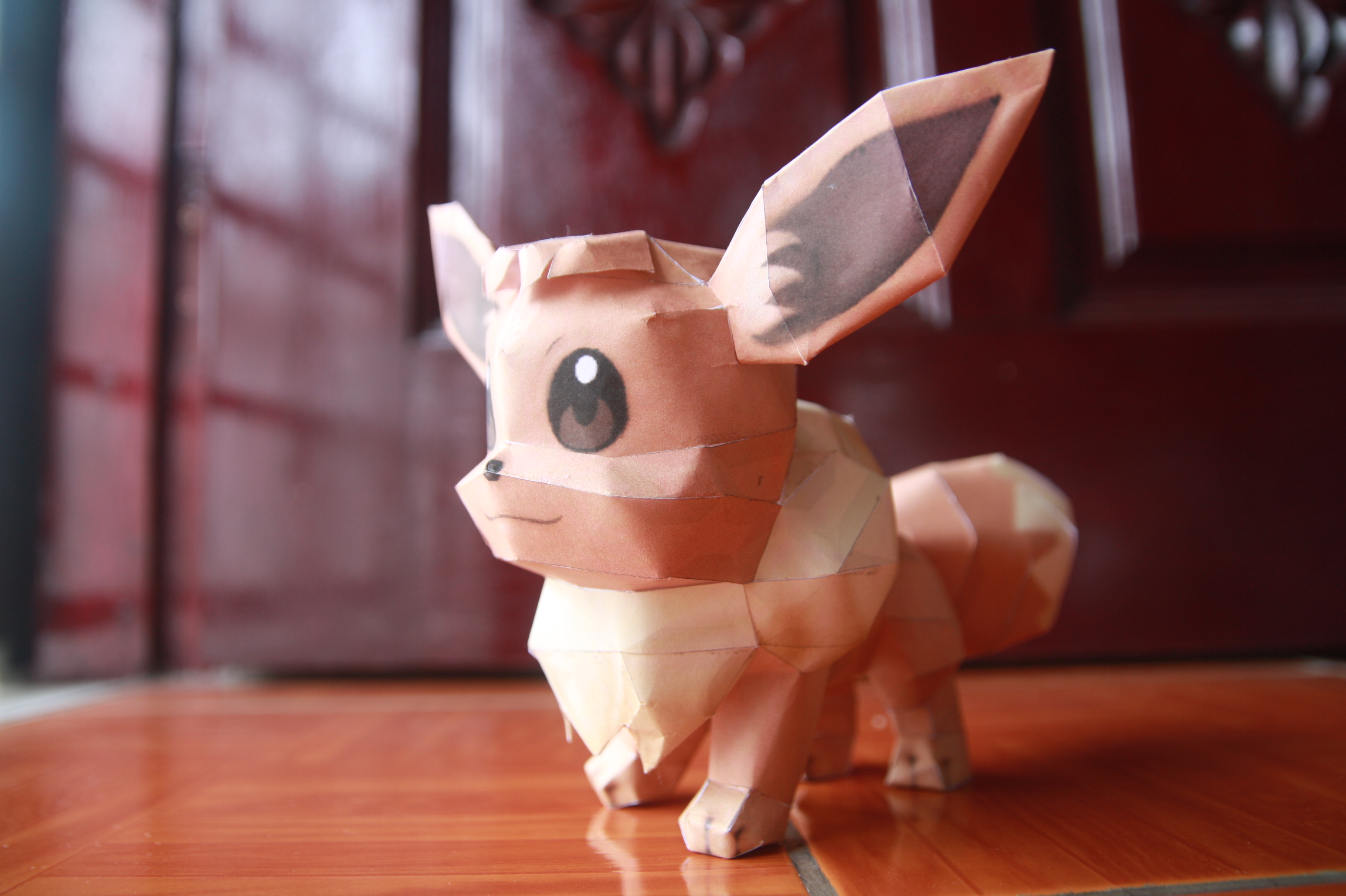 Eevee Papercraft By Exalphaxe On Deviantart