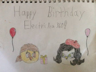 Happy birthday ElectricPea360!