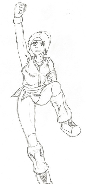 Yuri Sakazaki Sketch