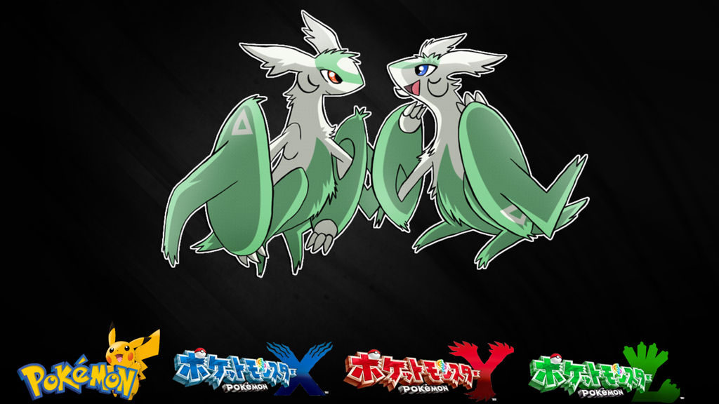 Shiny Mega Latios and Latias Wallpaper by Yveltal666 on DeviantArt