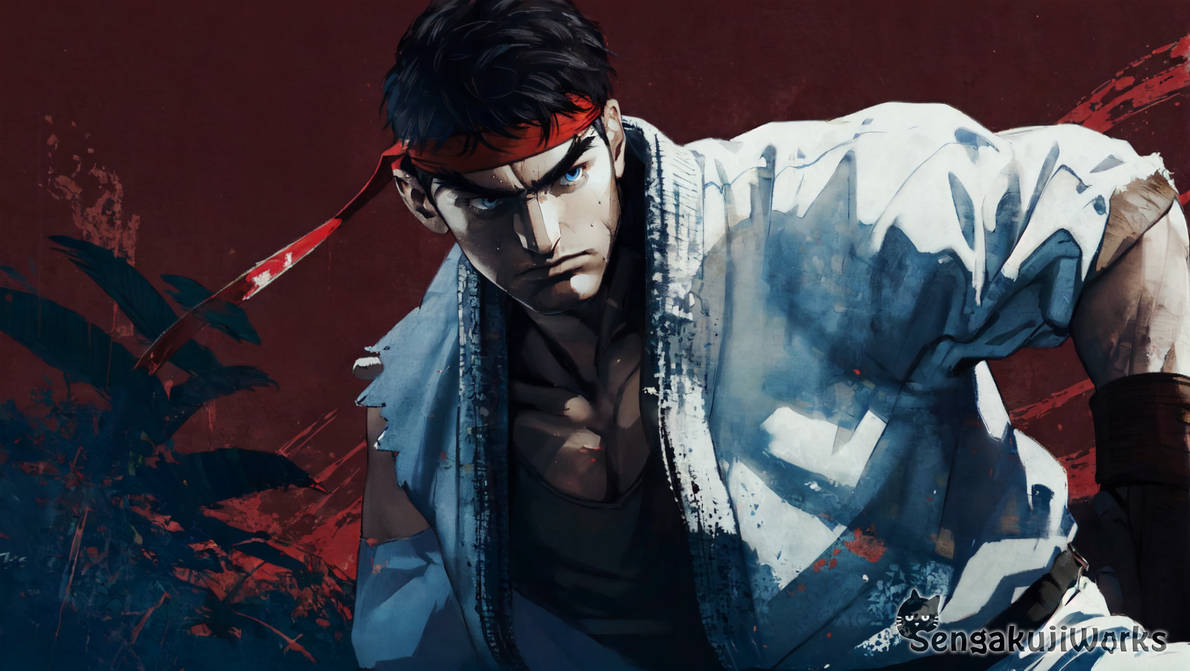 Amazing Ryu Art Watercolor Ryu. by SengakujiWorks on DeviantArt