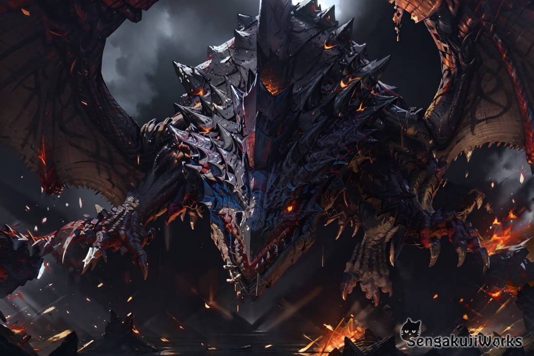 Giant Rathalos by SengakujiWorks on DeviantArt