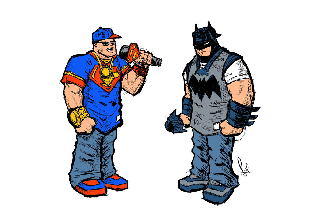 Batman V Superman Rap Battle by azzh316 on DeviantArt