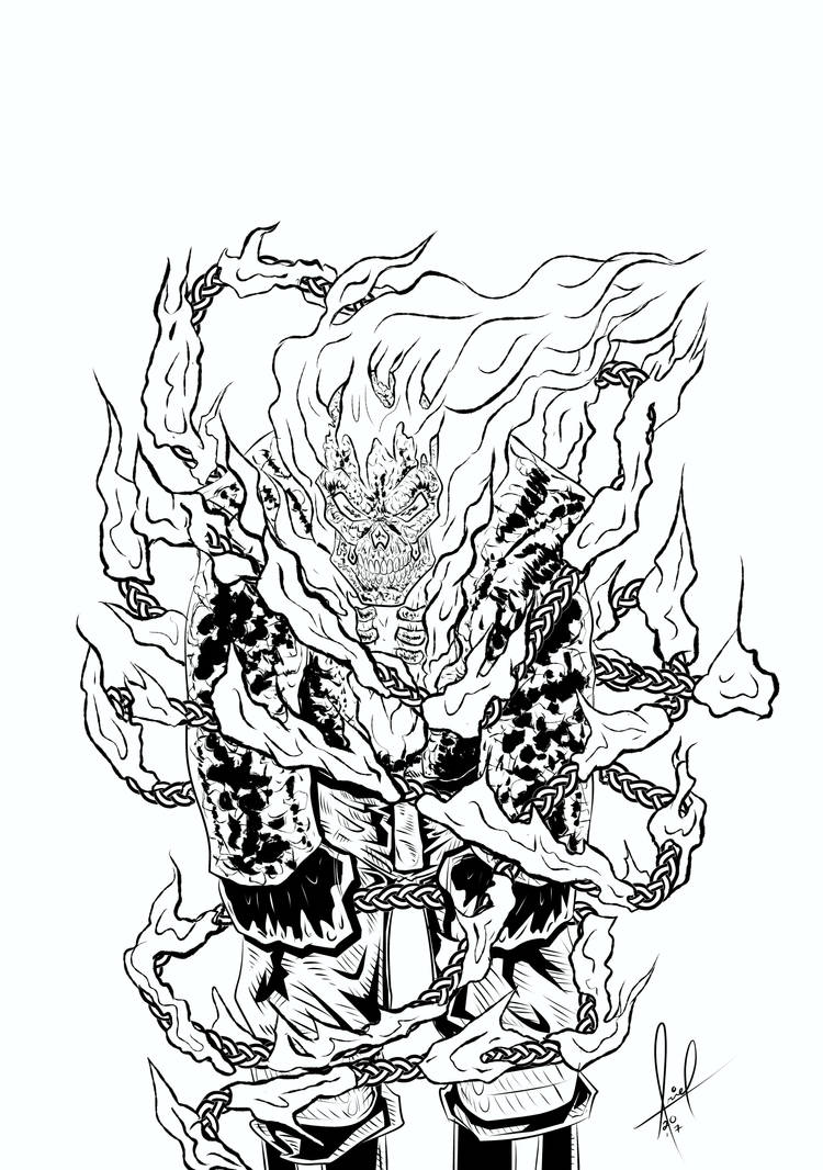 Ghost Rider SoV fire chains by azzh316 on DeviantArt