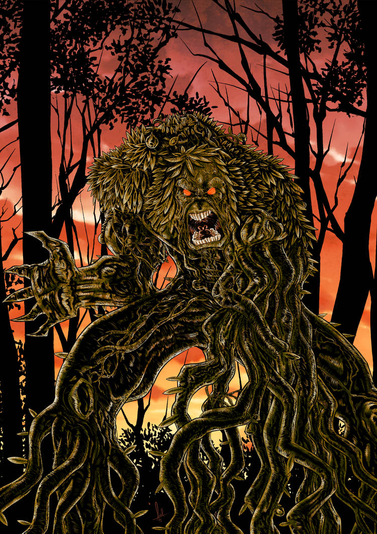 Color Swamp Thing Swamp Thing 2018 Color by azzh316 on DeviantArt