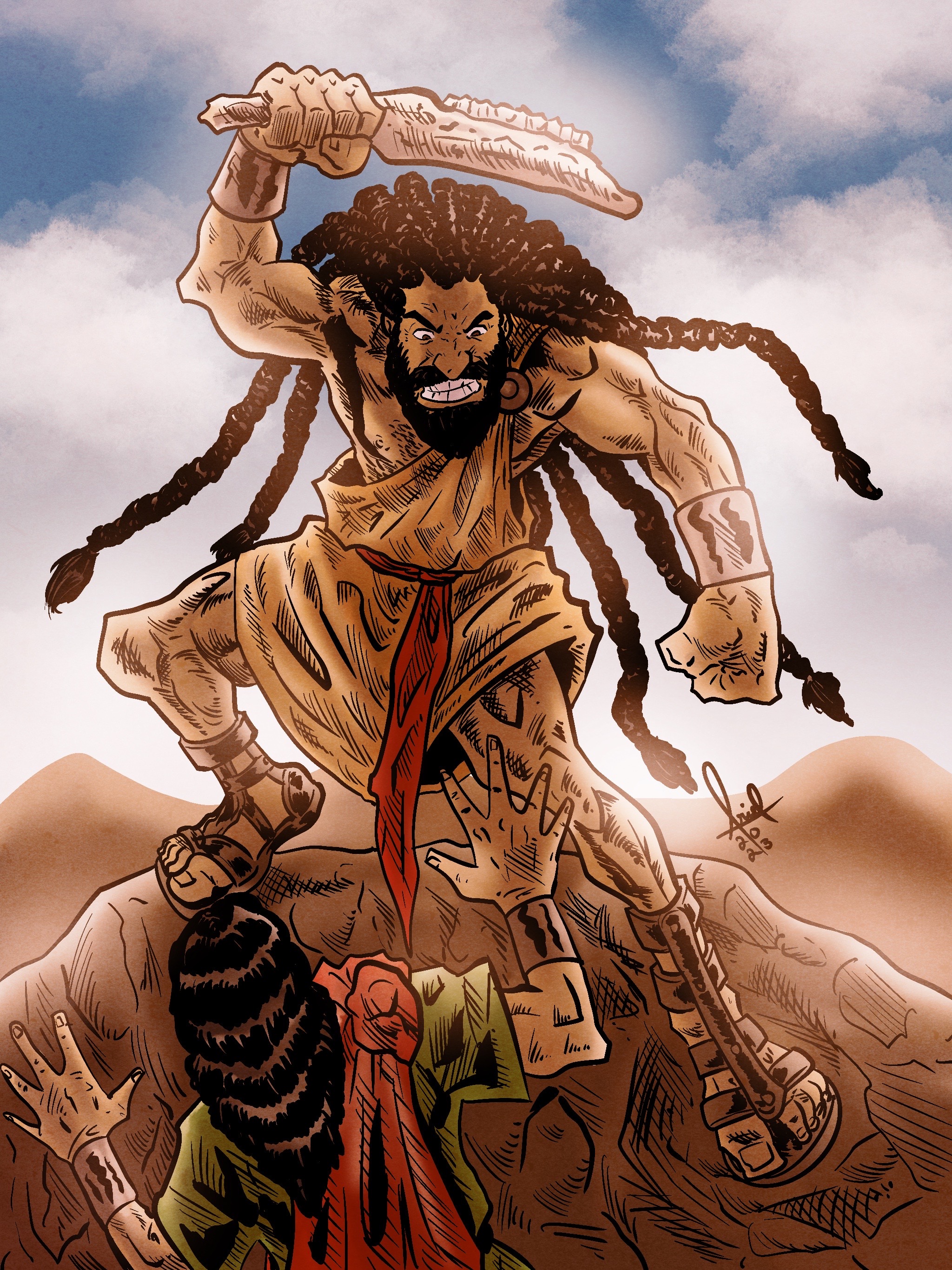 Samson by azzh316 on DeviantArt