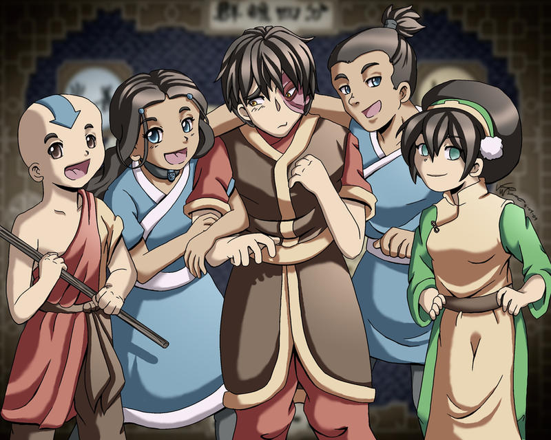 Deviantart Atla AtLA One of the Gaang by LauraDoodles on DeviantArt