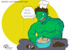 Hulk Mash Potatoes