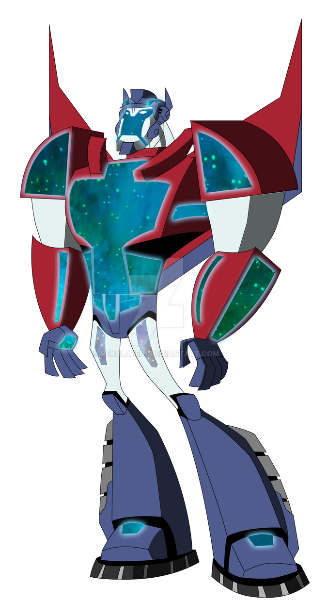 Transformers Animated Optimus Prime I Aligned by RexBlazer1 on