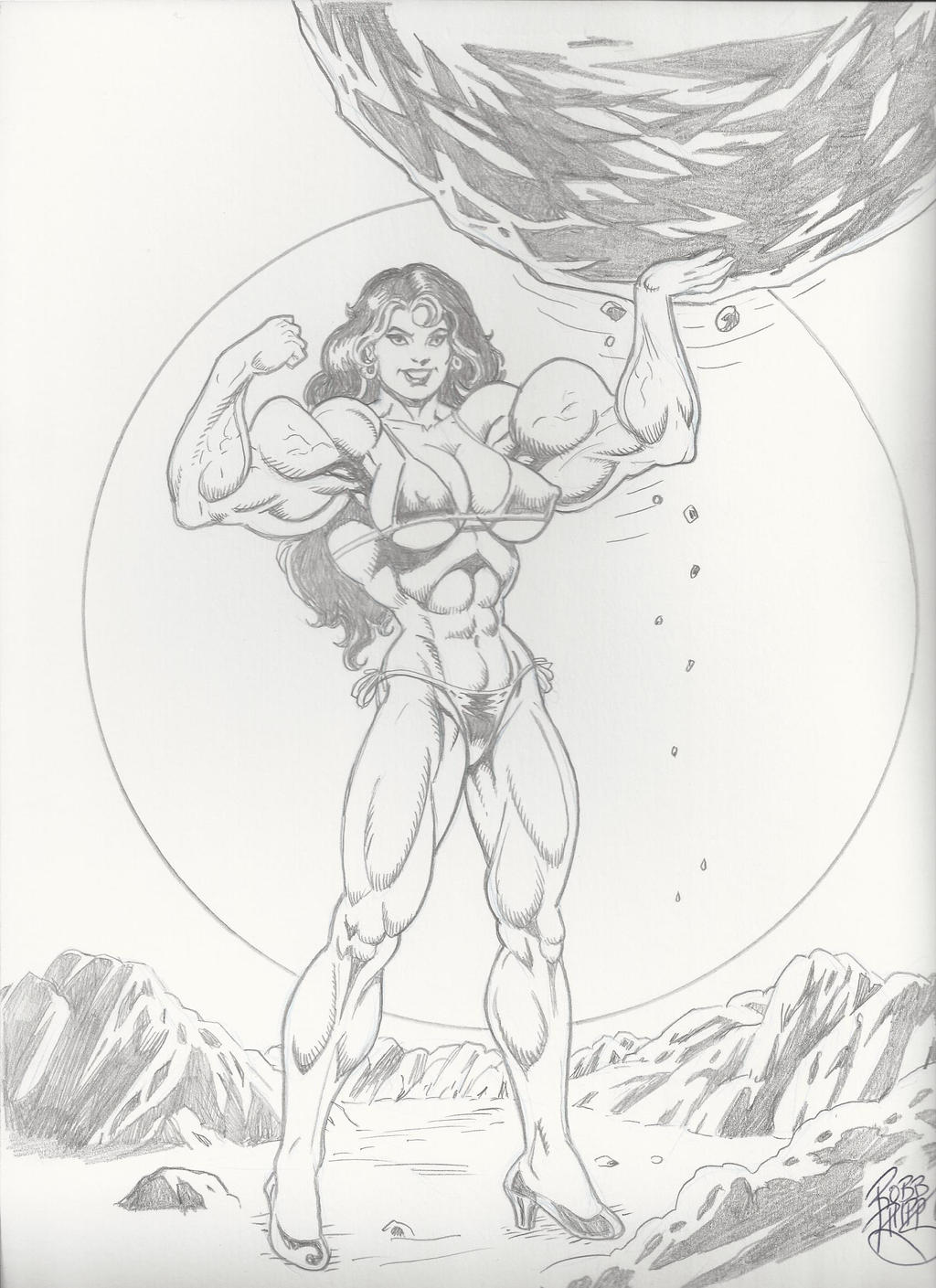 She Hulk Boulder