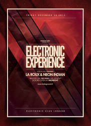 Electro Poster Template Vol. 5