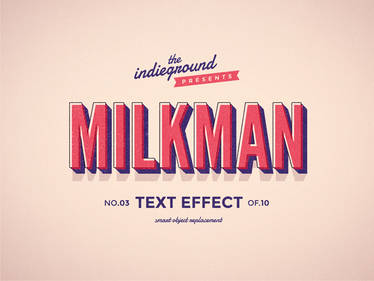 Retro Vintage Text Effect No.3