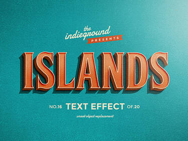 Retro Vintage Text Effect No.16