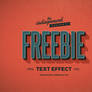 Free Retro Text Effect for Photoshop