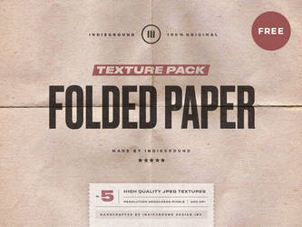 Free Folded Paper Textures