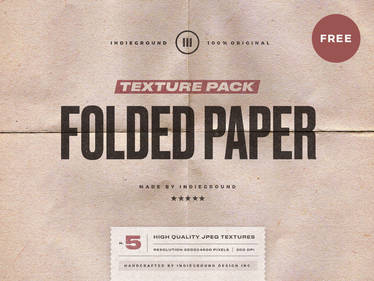 Free Folded Paper Textures