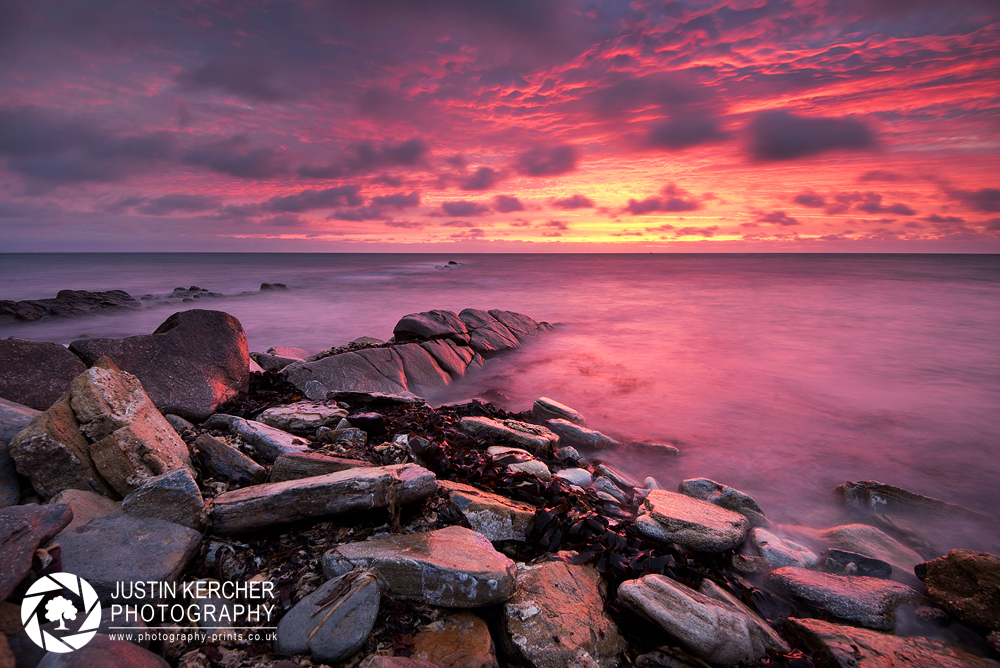 Stormy Dawn at Peveril Point