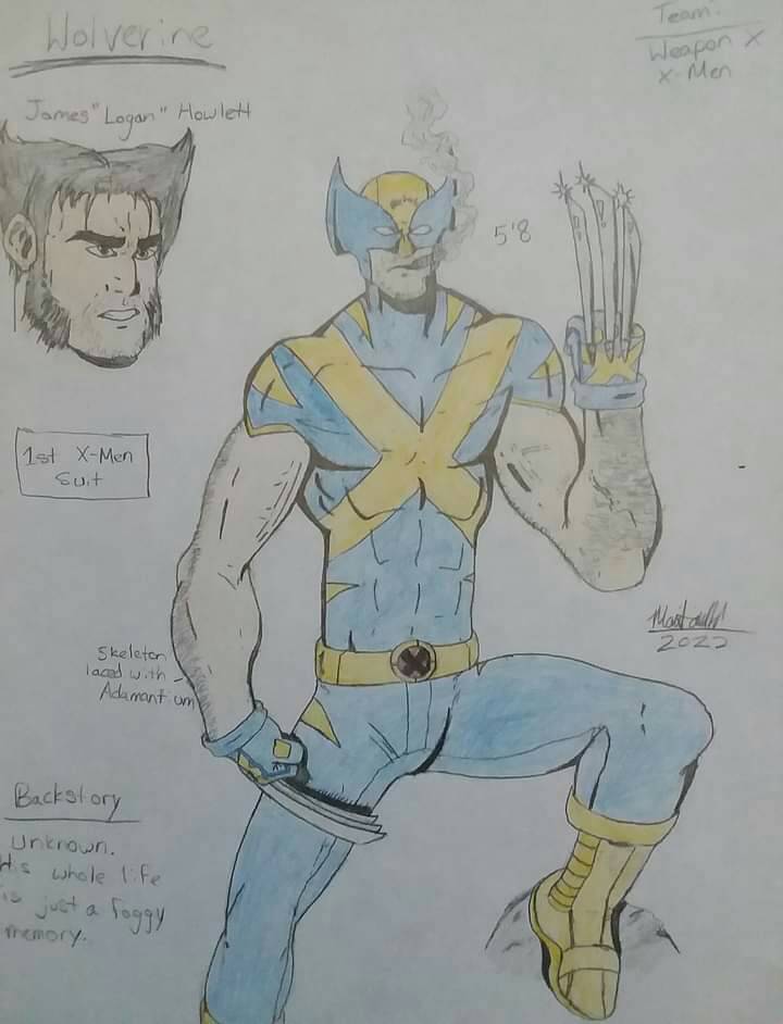 Wolverine Rivals Redesign Wolverine Redesign by ComicArtist2108 on DeviantArt