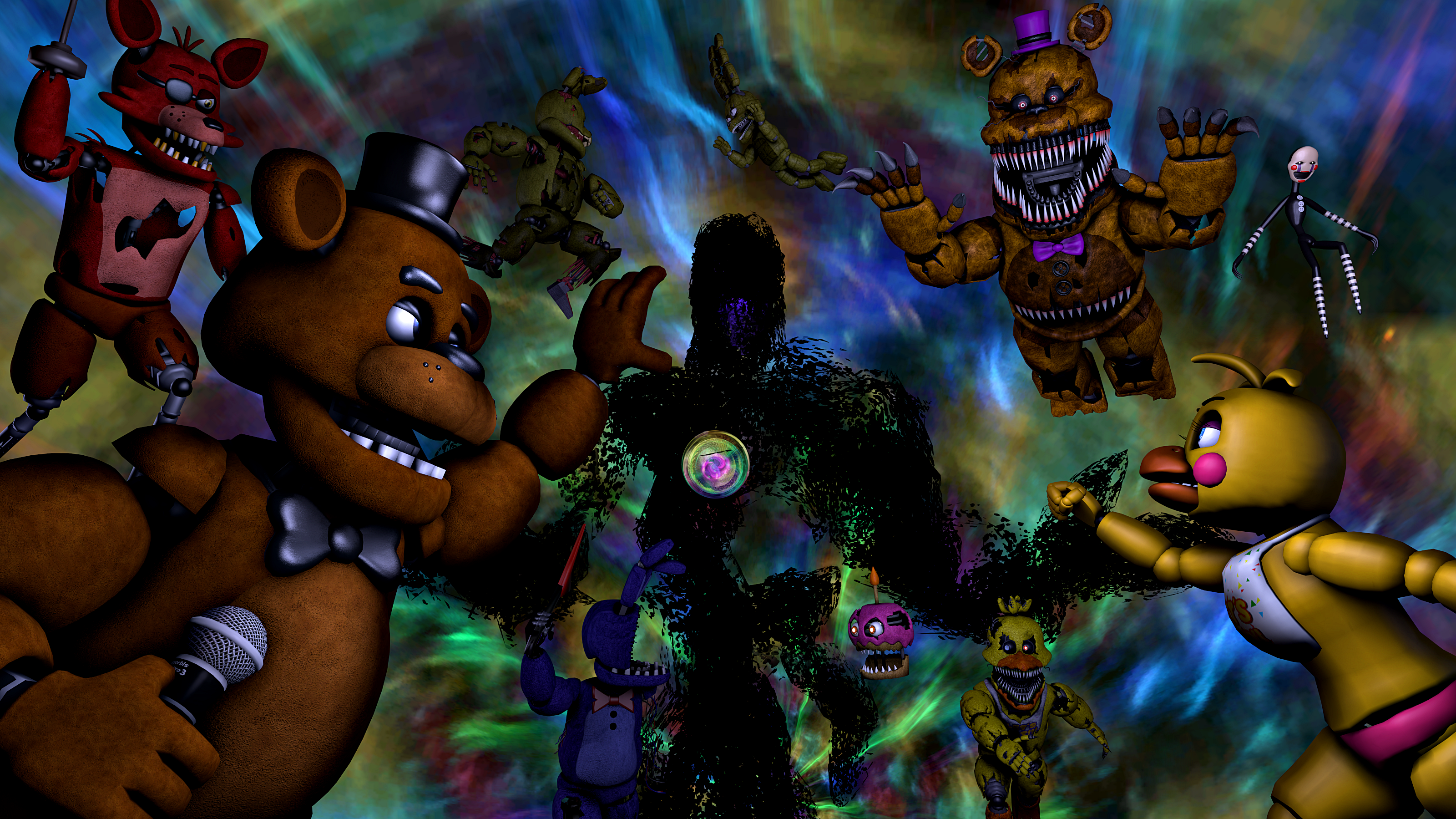 Nightmare Fredbear (Super Smash Bros. Crossover, Super Smash Bros. Fanon