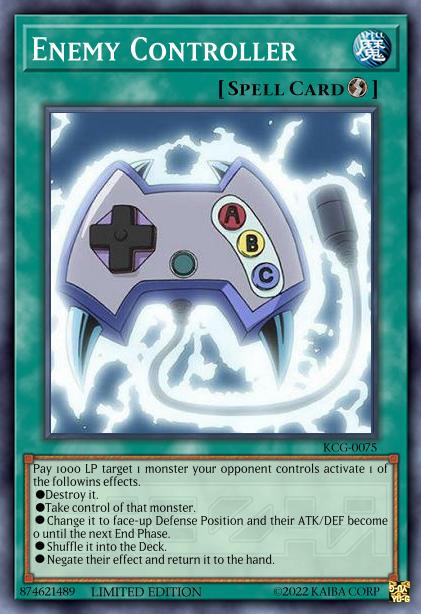 yugioh controller card 15 Strongest Yu-Gi-Oh! Cards Ranked by Power in 2026 A single individual card from the Yu Enemy Controller Yu Gi Oh