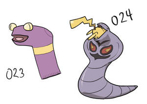 Ekans line but wrong