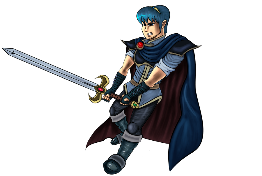 Marth by MrBigTheArtist on DeviantArt