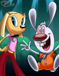 Brandy and Mr Whiskers