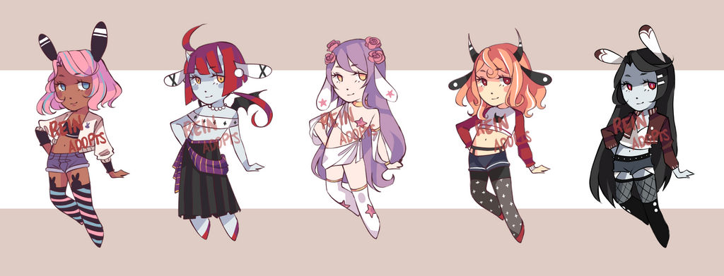 Set Price: Bunny Adopts~ $8/800pts each!