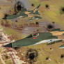 THUD Republic F-105 Thunderchief over Vietnam - Ar