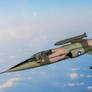 Lockheed F-104 Starfighter Over Vietnam