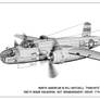 North America B-25H Mitchell USAAF Panchito Sketch