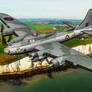 RAF Costal Comand Boeing Fortress MkIIA- Art