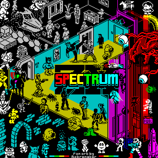ZX Spectrum 40th Anniversary by Retronator on DeviantArt ZX Spectrum 40th Anniversary by Retronator on DeviantArt