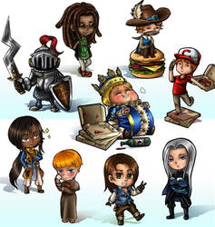 Chibi Boyz Set