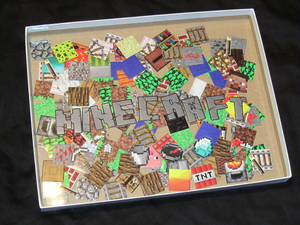Minecraft Magnet Set: Magnets by NickDClements on DeviantArt