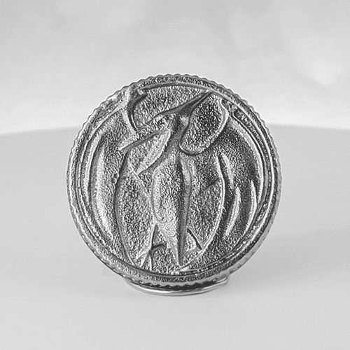Pterodactyl (Pink) Metal Power Ranger Coin by NickDClements
