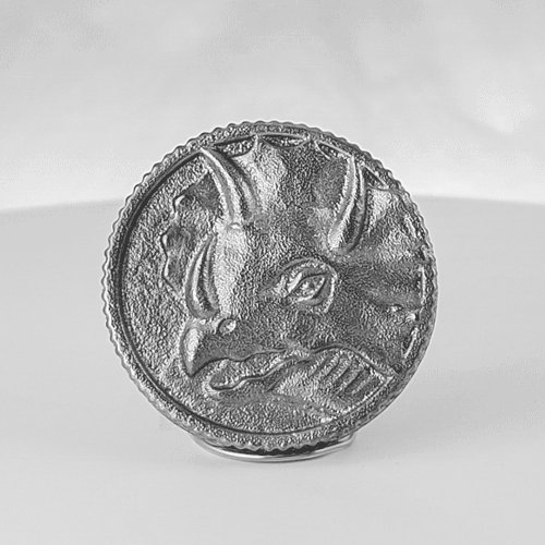 Triceratops (Blue) Metal Power Ranger Coin by NickDClements on DeviantArt