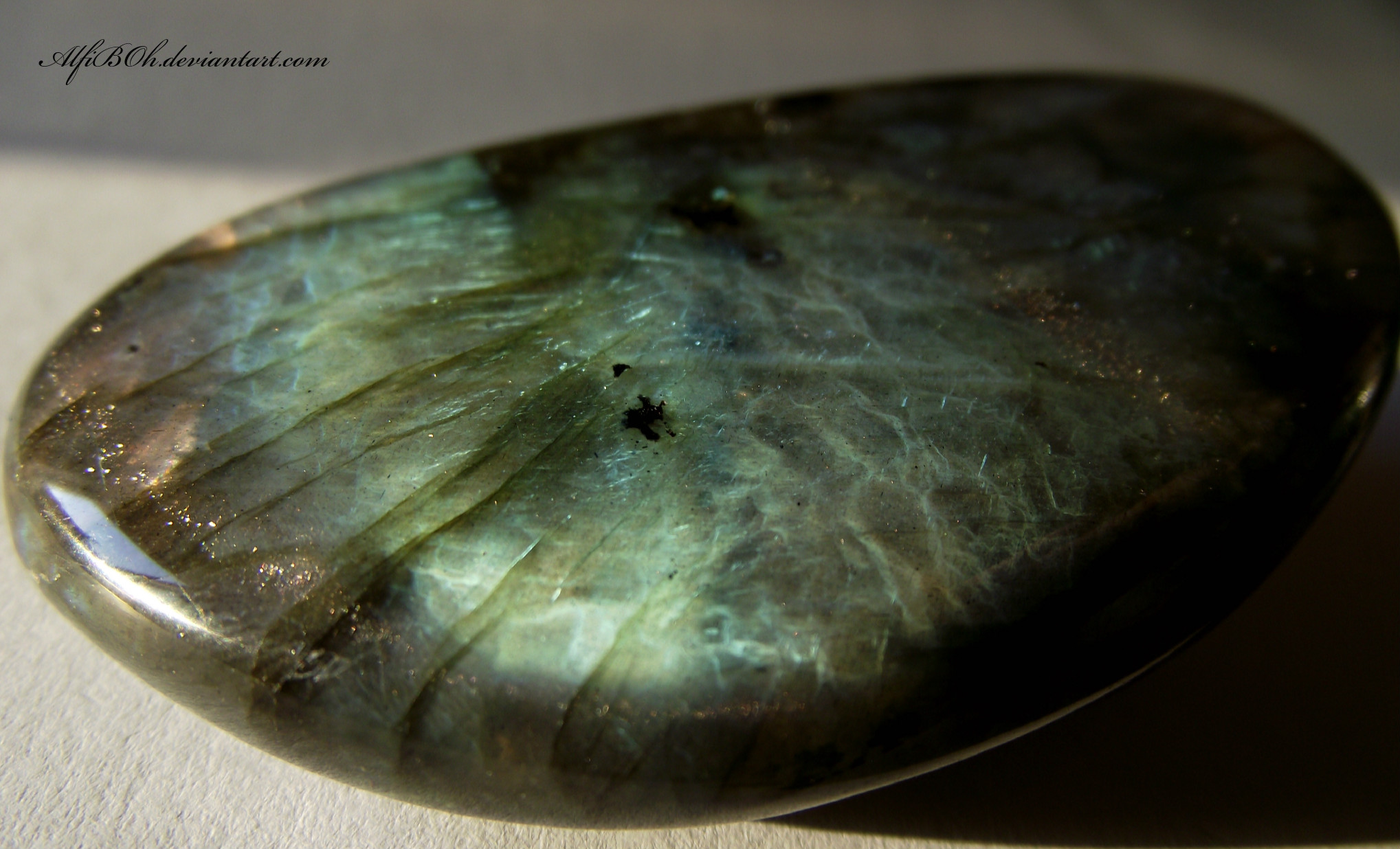 Labradorite.