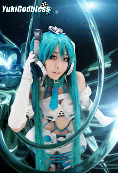 Miku Racing Queen 2012 space