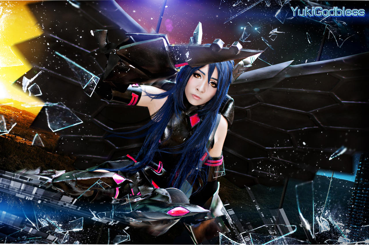 Accel World - Black Lotus cosplay