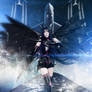 Accel World - Black Lotus cosplay