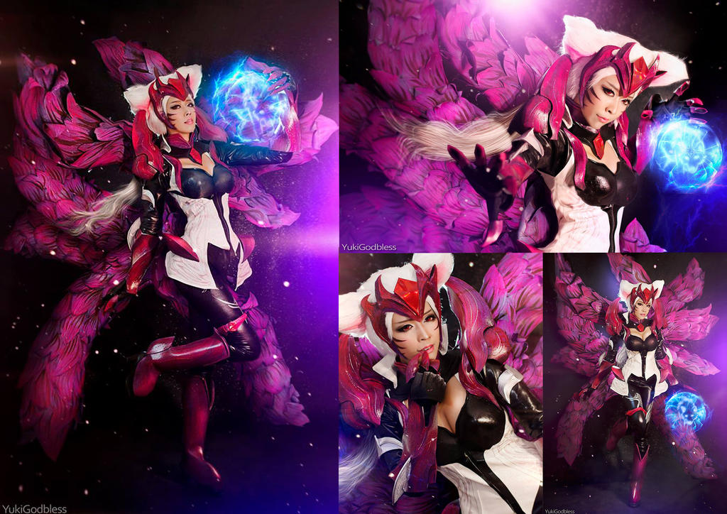 Challenger Ahri : League of Legends cosplay pack
