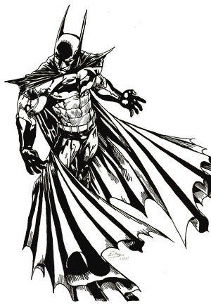 Batman Inking by DCchick on DeviantArt