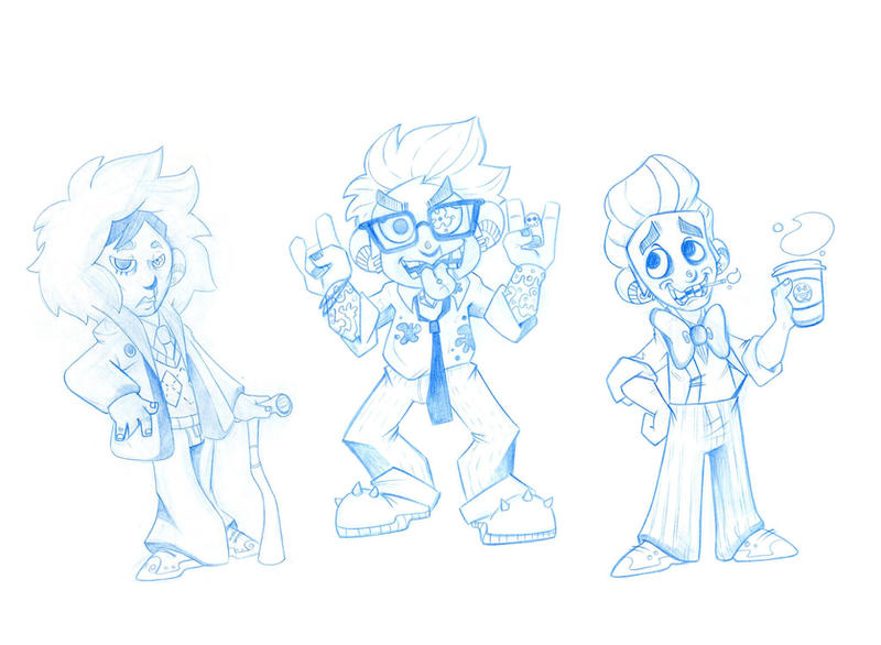 Chibi Pacific Rim by ArrogantLampShade on DeviantArt