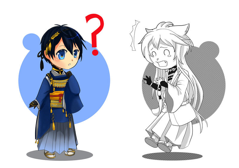 Touken Ranbu: Color and Tone