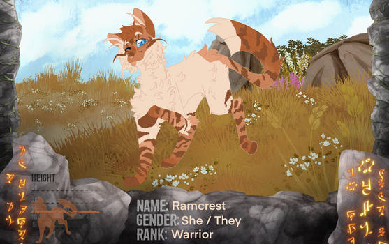 Ramcrest |WindClan | Warrior