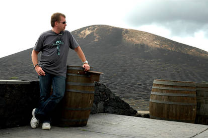 Me on Lanzarote in Deviantart