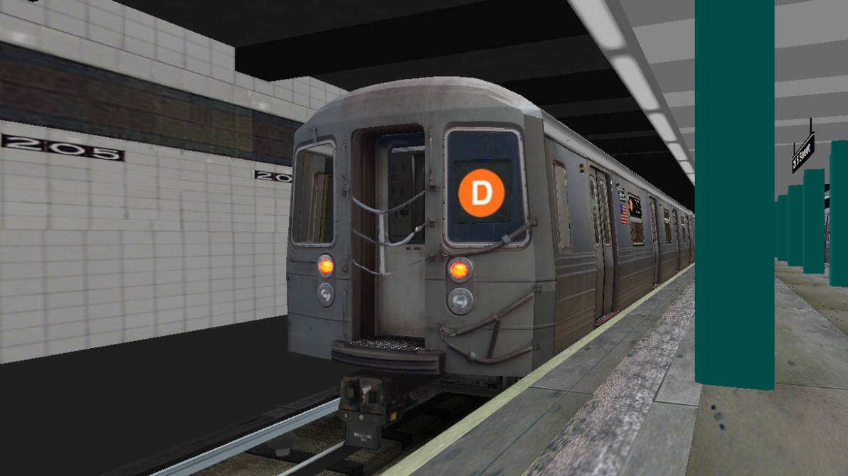 OpenBVE: R68 (D) @ Norwood-205th Street by Yannickn286 on DeviantArt